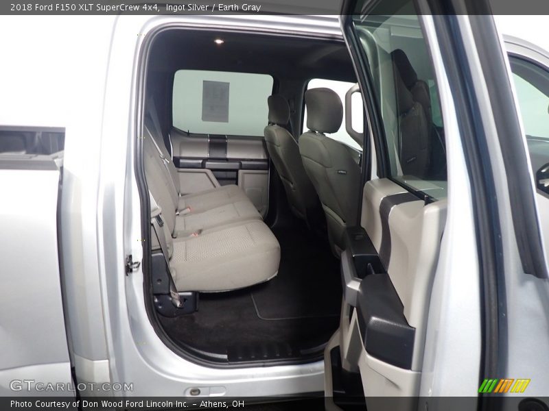 Ingot Silver / Earth Gray 2018 Ford F150 XLT SuperCrew 4x4