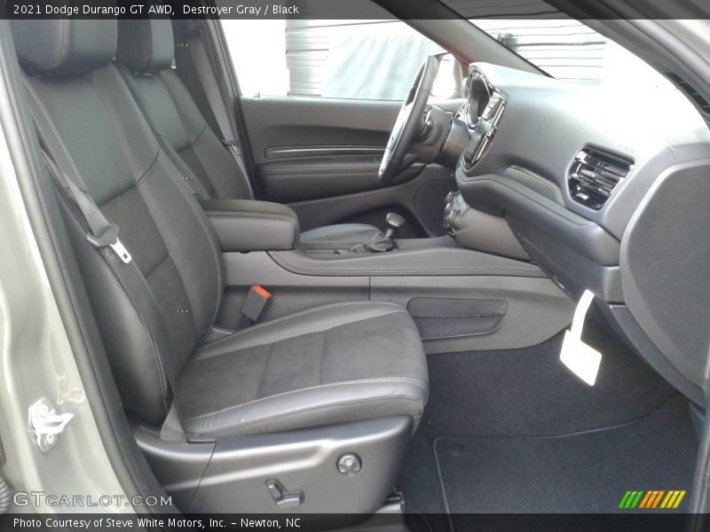 Front Seat of 2021 Durango GT AWD