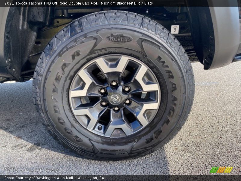 Midnight Black Metallic / Black 2021 Toyota Tacoma TRD Off Road Double Cab 4x4