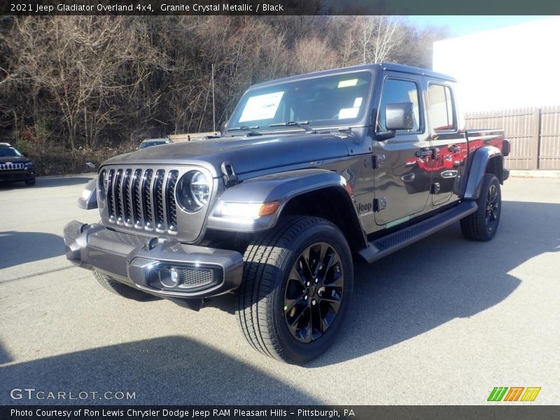 Granite Crystal Metallic / Black 2021 Jeep Gladiator Overland 4x4