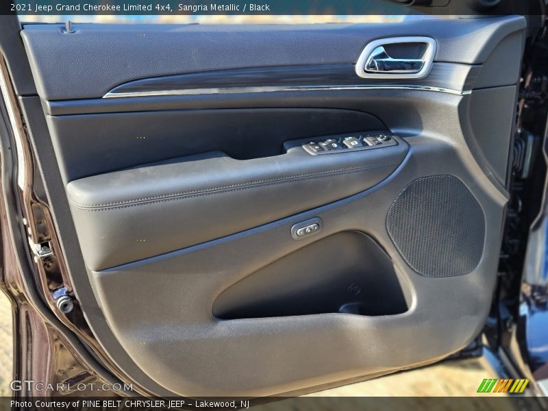 Sangria Metallic / Black 2021 Jeep Grand Cherokee Limited 4x4