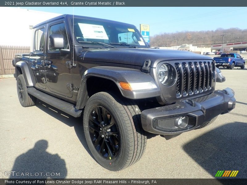 Granite Crystal Metallic / Black 2021 Jeep Gladiator Overland 4x4