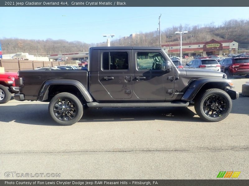 Granite Crystal Metallic / Black 2021 Jeep Gladiator Overland 4x4