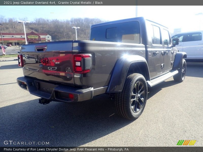 Granite Crystal Metallic / Black 2021 Jeep Gladiator Overland 4x4