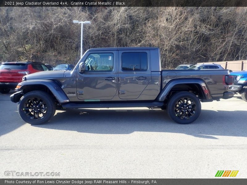 Granite Crystal Metallic / Black 2021 Jeep Gladiator Overland 4x4
