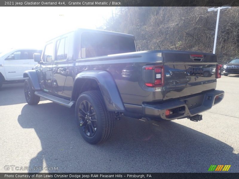 Granite Crystal Metallic / Black 2021 Jeep Gladiator Overland 4x4