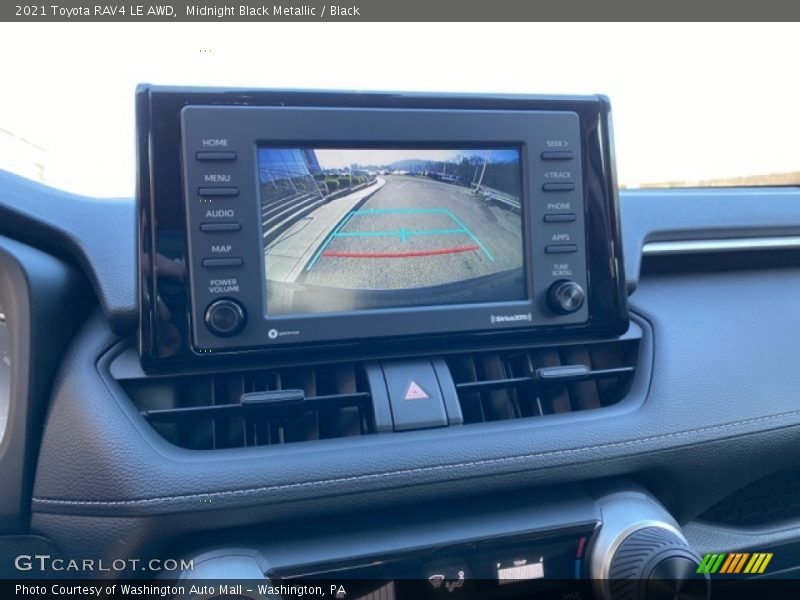 Midnight Black Metallic / Black 2021 Toyota RAV4 LE AWD