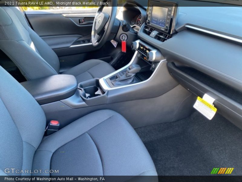 Midnight Black Metallic / Black 2021 Toyota RAV4 LE AWD
