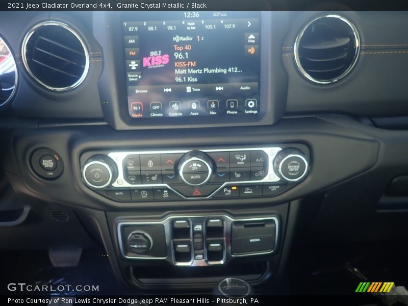 Granite Crystal Metallic / Black 2021 Jeep Gladiator Overland 4x4