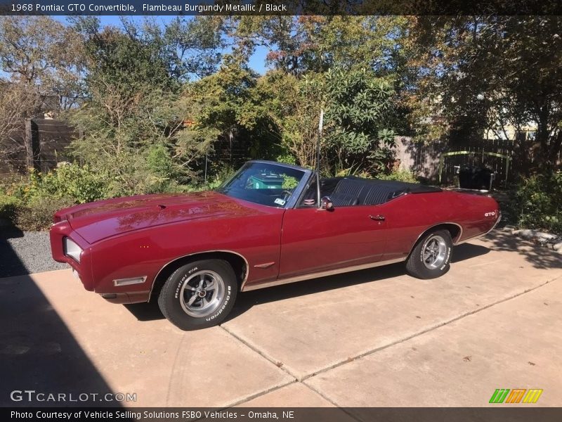 Front 3/4 View of 1968 GTO Convertible
