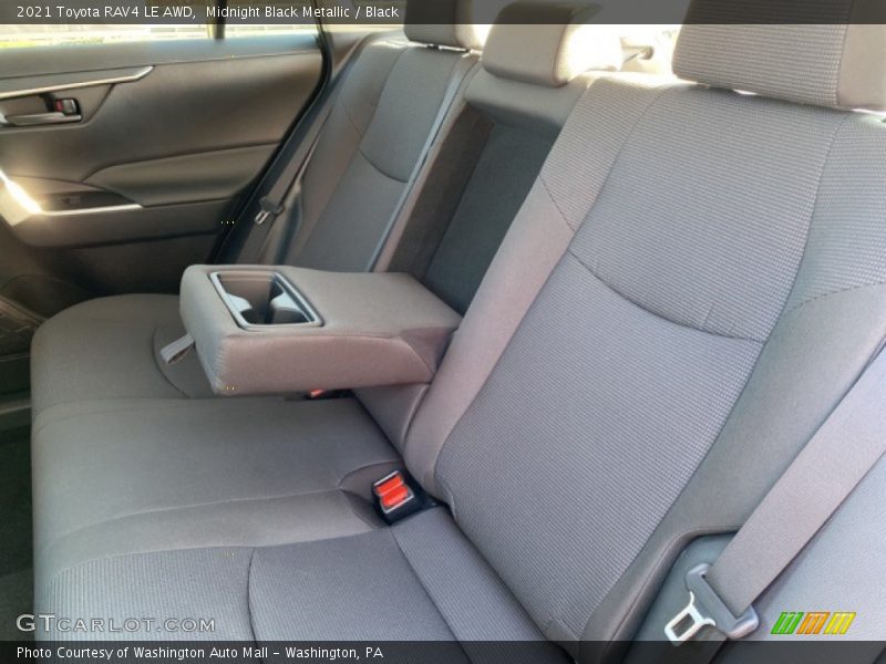 Midnight Black Metallic / Black 2021 Toyota RAV4 LE AWD