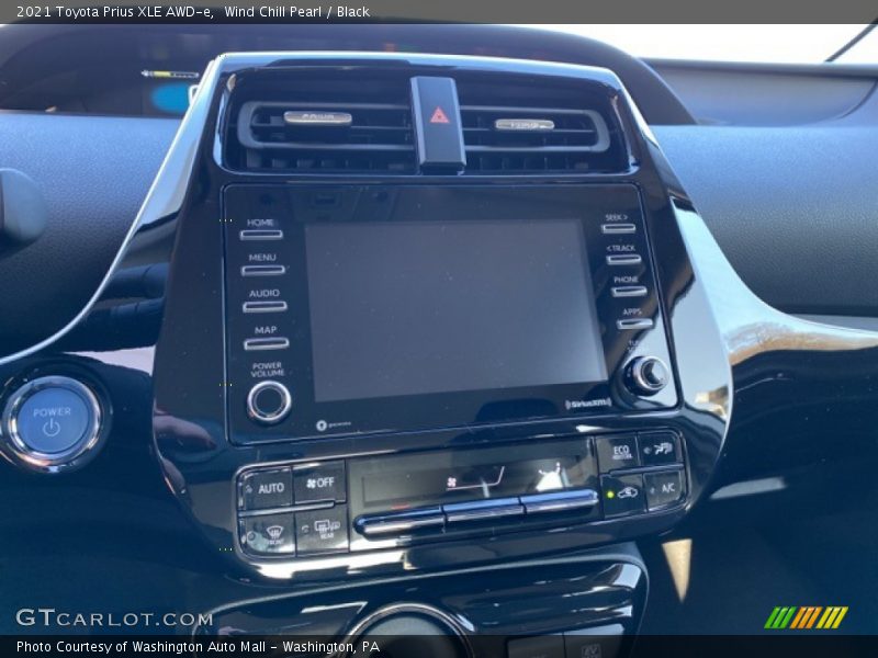 Wind Chill Pearl / Black 2021 Toyota Prius XLE AWD-e