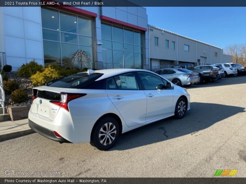 Wind Chill Pearl / Black 2021 Toyota Prius XLE AWD-e