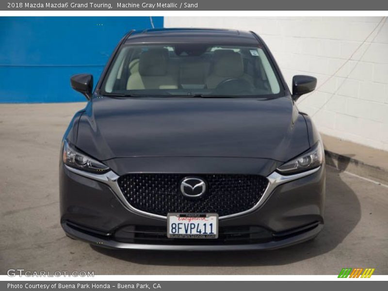 Machine Gray Metallic / Sand 2018 Mazda Mazda6 Grand Touring