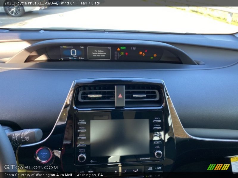 Wind Chill Pearl / Black 2021 Toyota Prius XLE AWD-e