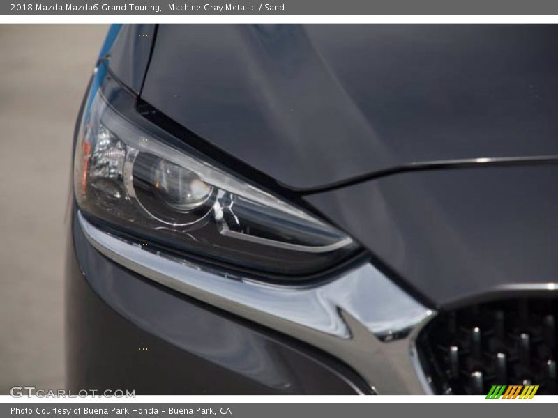 Machine Gray Metallic / Sand 2018 Mazda Mazda6 Grand Touring