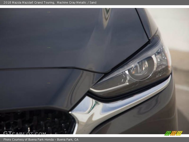 Machine Gray Metallic / Sand 2018 Mazda Mazda6 Grand Touring
