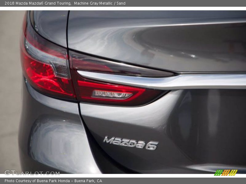 Machine Gray Metallic / Sand 2018 Mazda Mazda6 Grand Touring