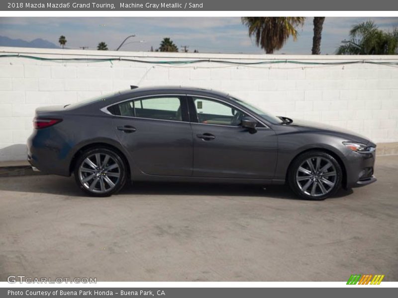 Machine Gray Metallic / Sand 2018 Mazda Mazda6 Grand Touring