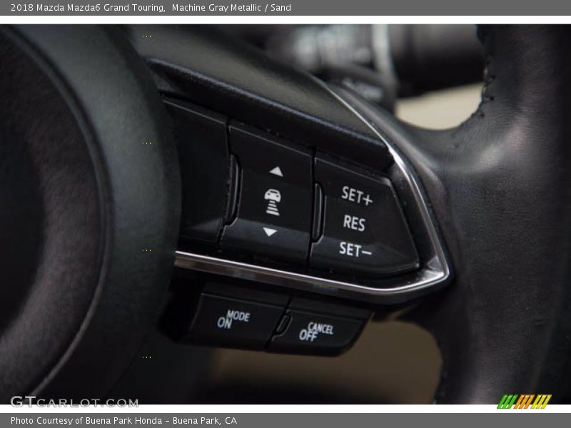 Machine Gray Metallic / Sand 2018 Mazda Mazda6 Grand Touring