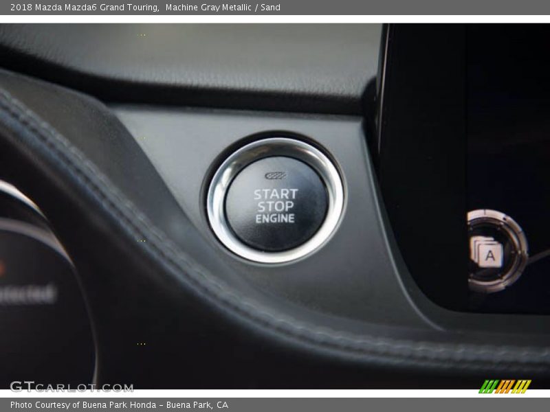 Machine Gray Metallic / Sand 2018 Mazda Mazda6 Grand Touring