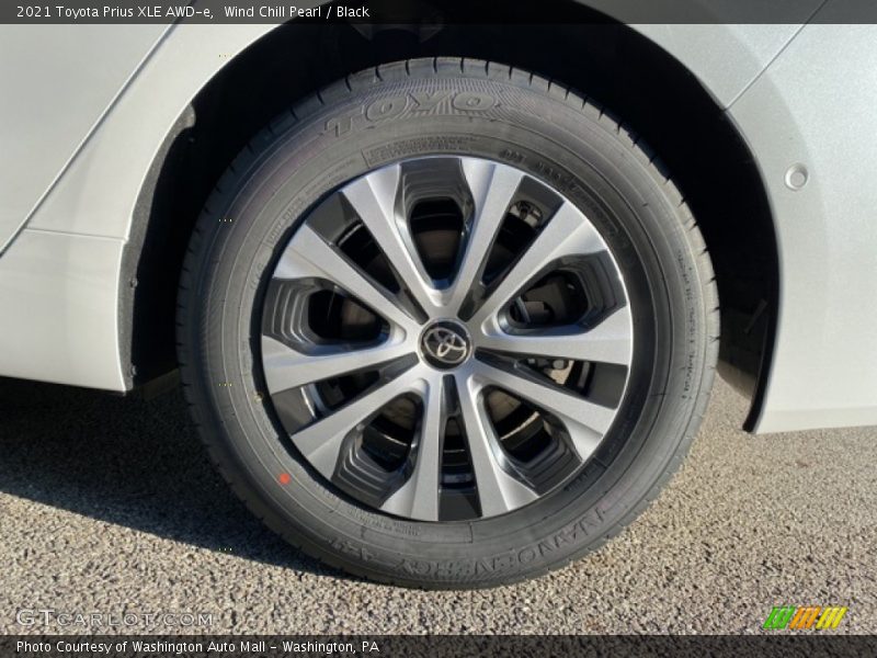 Wind Chill Pearl / Black 2021 Toyota Prius XLE AWD-e