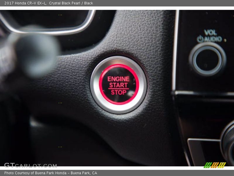 Crystal Black Pearl / Black 2017 Honda CR-V EX-L