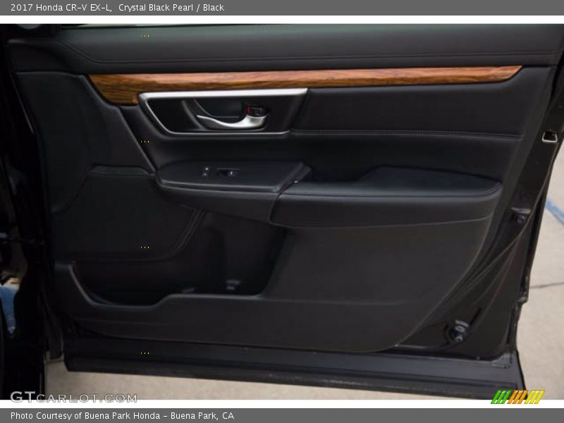 Crystal Black Pearl / Black 2017 Honda CR-V EX-L