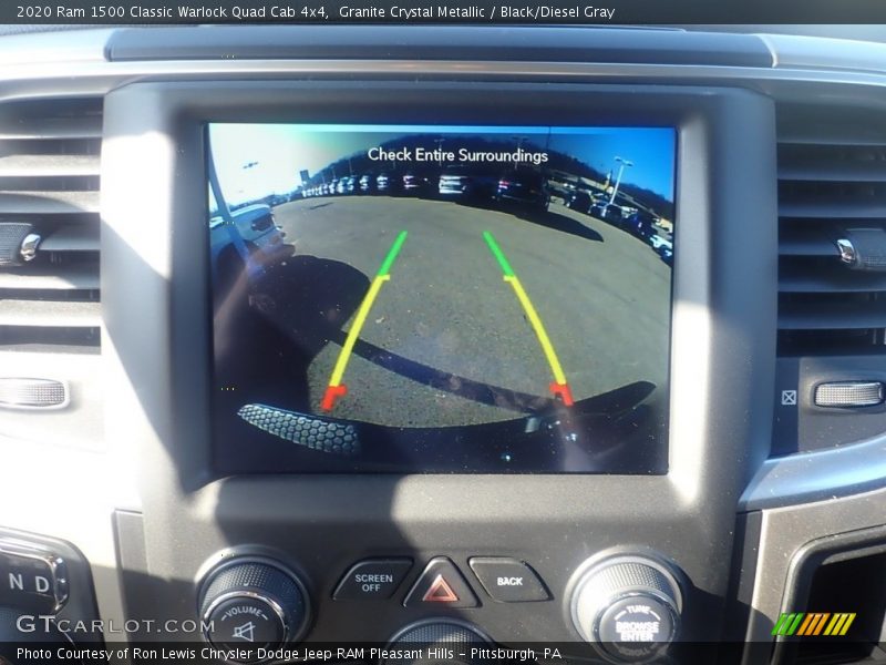 Granite Crystal Metallic / Black/Diesel Gray 2020 Ram 1500 Classic Warlock Quad Cab 4x4