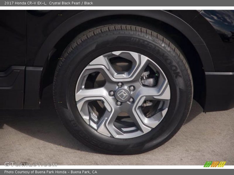 Crystal Black Pearl / Black 2017 Honda CR-V EX-L