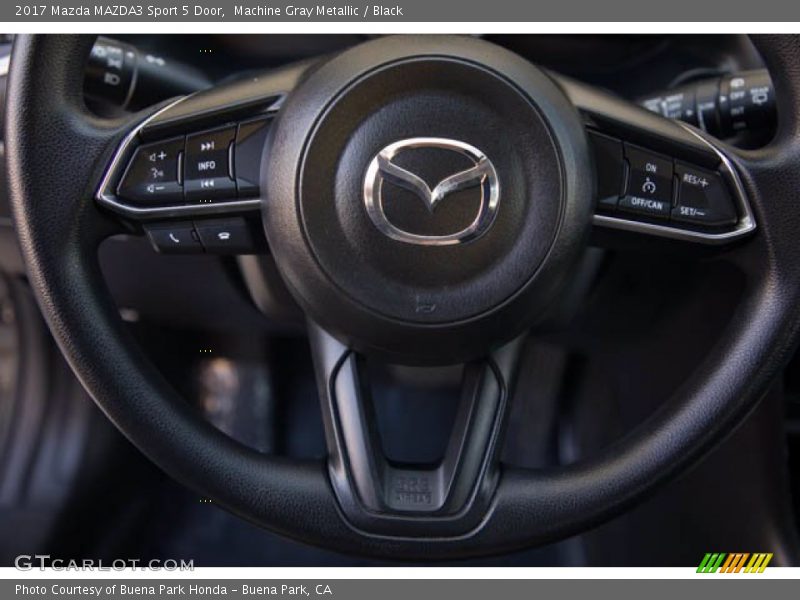  2017 MAZDA3 Sport 5 Door Steering Wheel