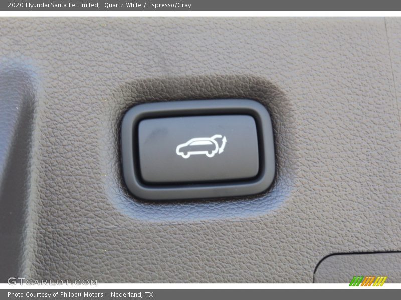 Quartz White / Espresso/Gray 2020 Hyundai Santa Fe Limited
