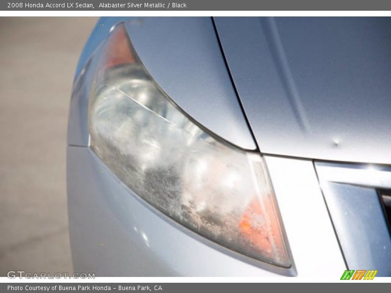 Alabaster Silver Metallic / Black 2008 Honda Accord LX Sedan