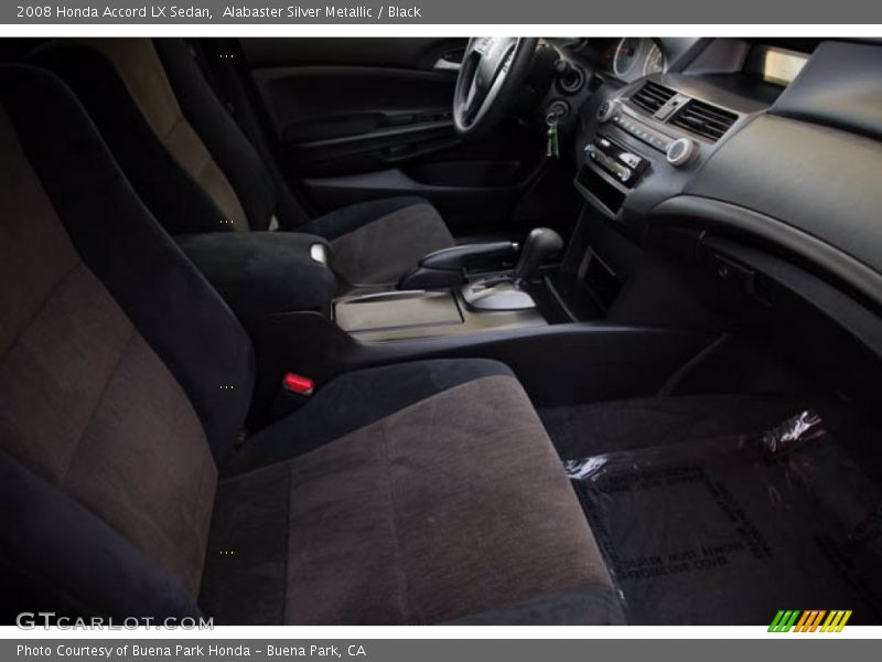 Alabaster Silver Metallic / Black 2008 Honda Accord LX Sedan