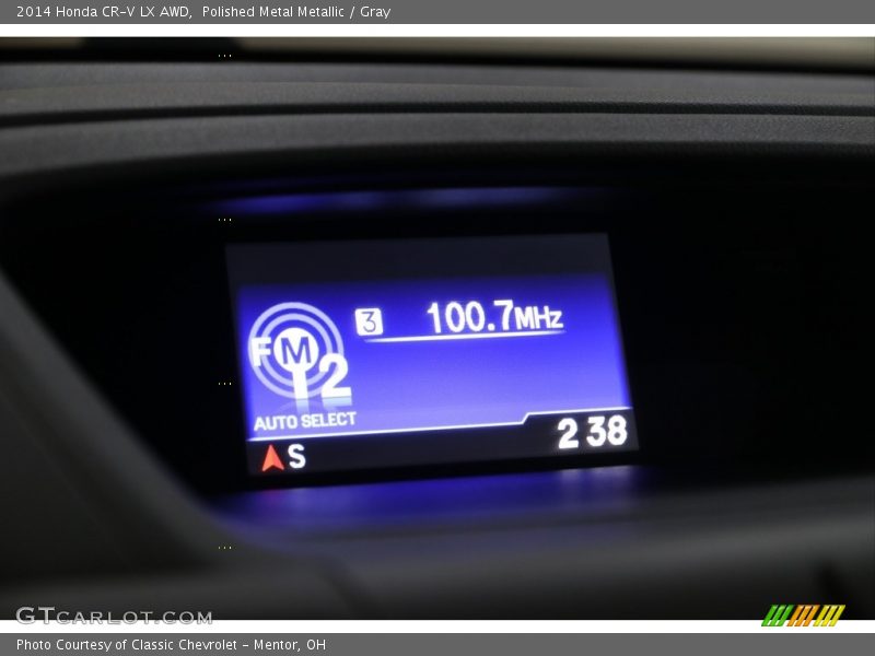 Polished Metal Metallic / Gray 2014 Honda CR-V LX AWD