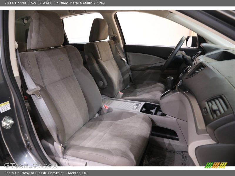 Polished Metal Metallic / Gray 2014 Honda CR-V LX AWD
