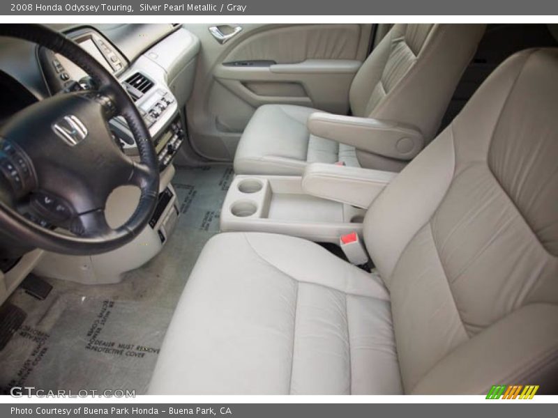 Silver Pearl Metallic / Gray 2008 Honda Odyssey Touring