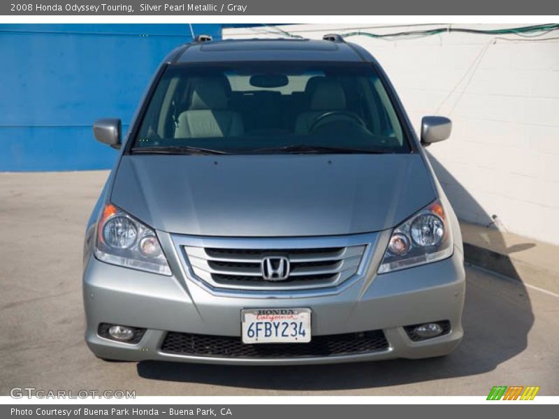 Silver Pearl Metallic / Gray 2008 Honda Odyssey Touring