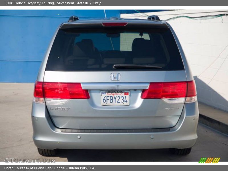 Silver Pearl Metallic / Gray 2008 Honda Odyssey Touring