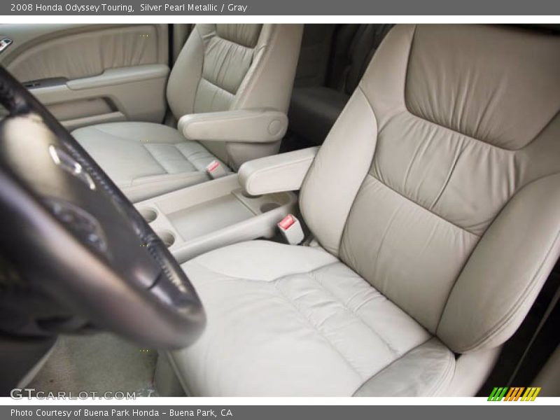 Silver Pearl Metallic / Gray 2008 Honda Odyssey Touring