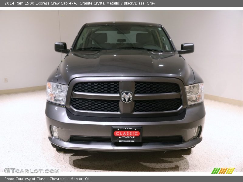 Granite Crystal Metallic / Black/Diesel Gray 2014 Ram 1500 Express Crew Cab 4x4