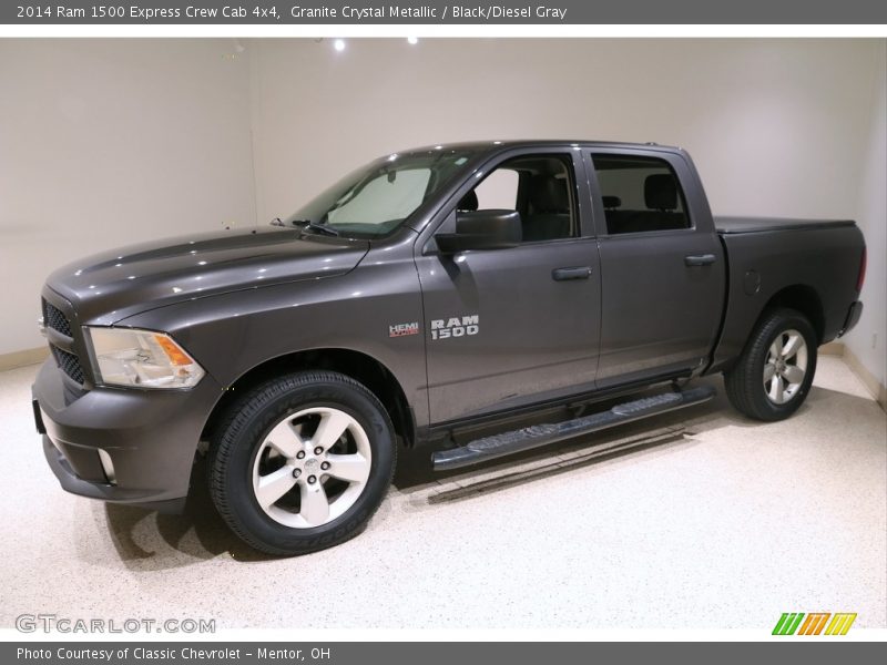 Granite Crystal Metallic / Black/Diesel Gray 2014 Ram 1500 Express Crew Cab 4x4