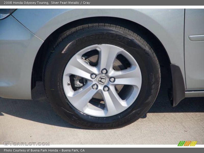 Silver Pearl Metallic / Gray 2008 Honda Odyssey Touring