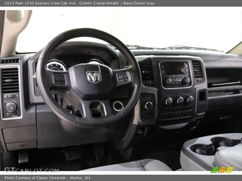 Granite Crystal Metallic / Black/Diesel Gray 2014 Ram 1500 Express Crew Cab 4x4