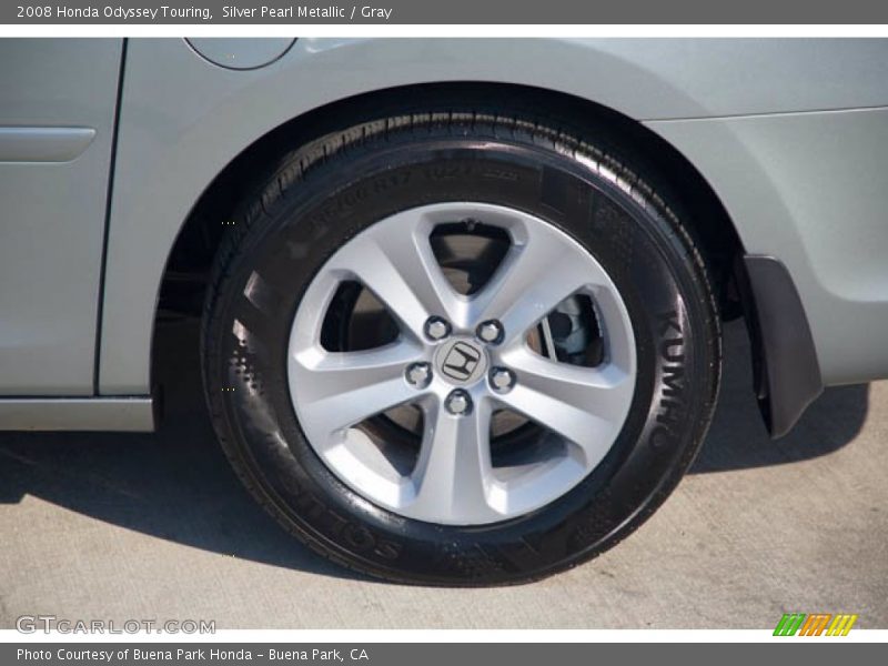 Silver Pearl Metallic / Gray 2008 Honda Odyssey Touring