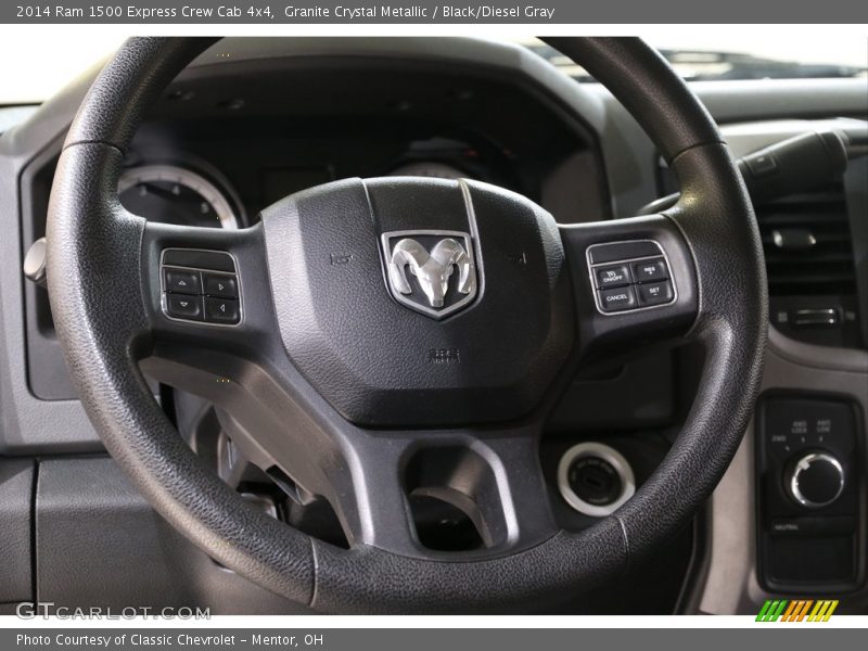 Granite Crystal Metallic / Black/Diesel Gray 2014 Ram 1500 Express Crew Cab 4x4