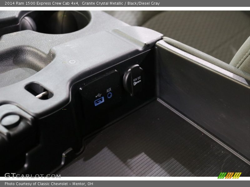 Granite Crystal Metallic / Black/Diesel Gray 2014 Ram 1500 Express Crew Cab 4x4