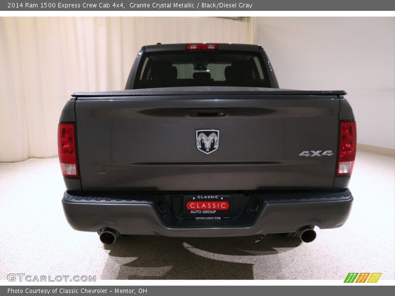 Granite Crystal Metallic / Black/Diesel Gray 2014 Ram 1500 Express Crew Cab 4x4