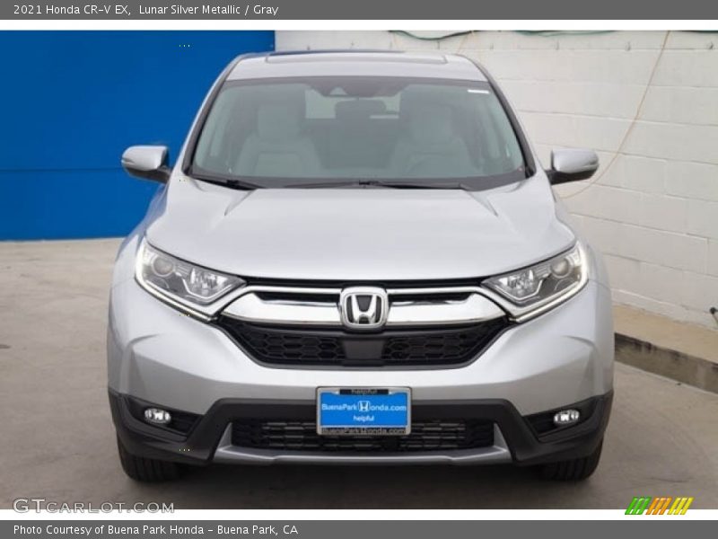 Lunar Silver Metallic / Gray 2021 Honda CR-V EX