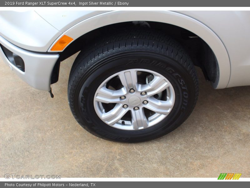 Ingot Silver Metallic / Ebony 2019 Ford Ranger XLT SuperCrew 4x4